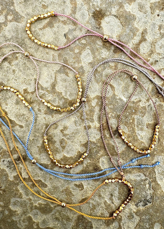 Rustic Silk Bracelet