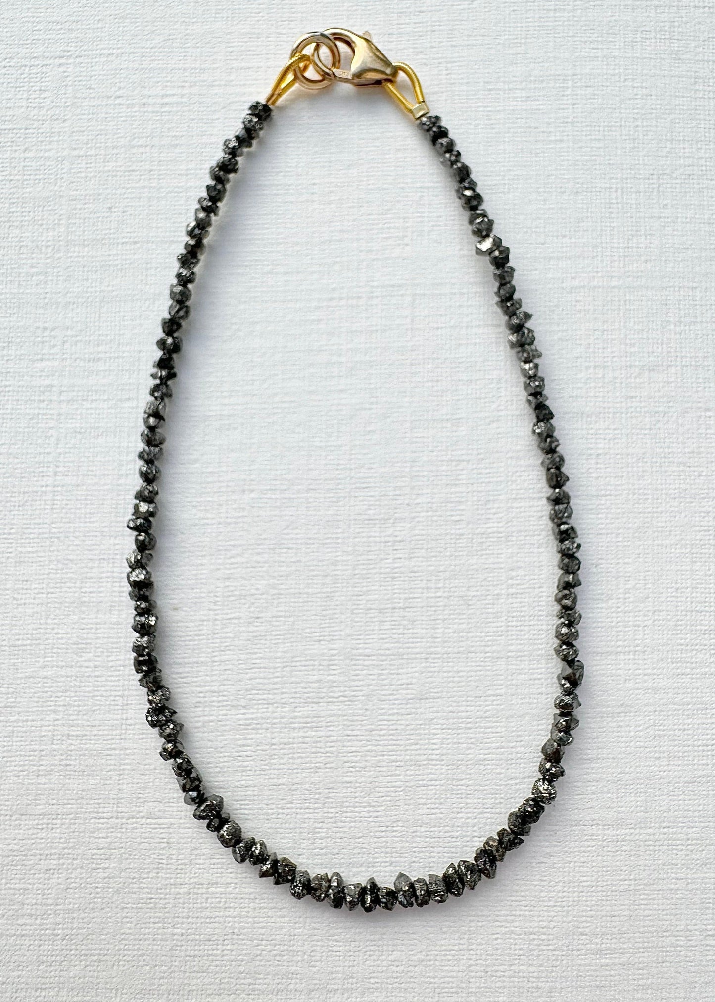 Black Rough Diamond Bracelet