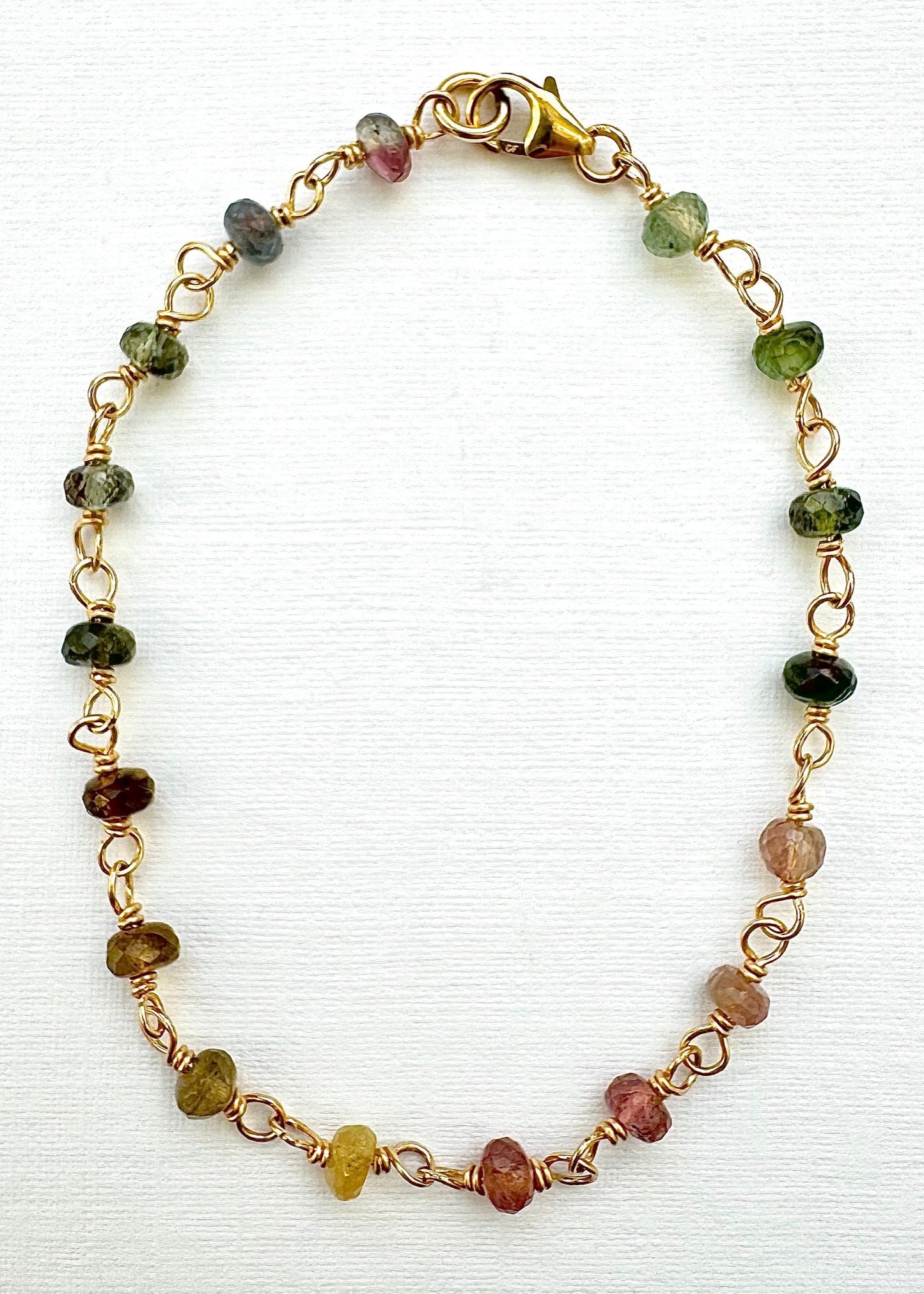 Tourmaline Wired Bracelet