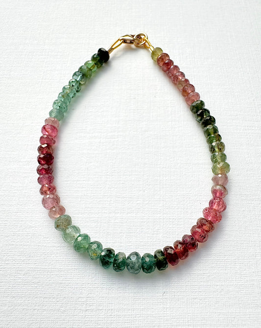 Tourmaline Beaded Bracelet