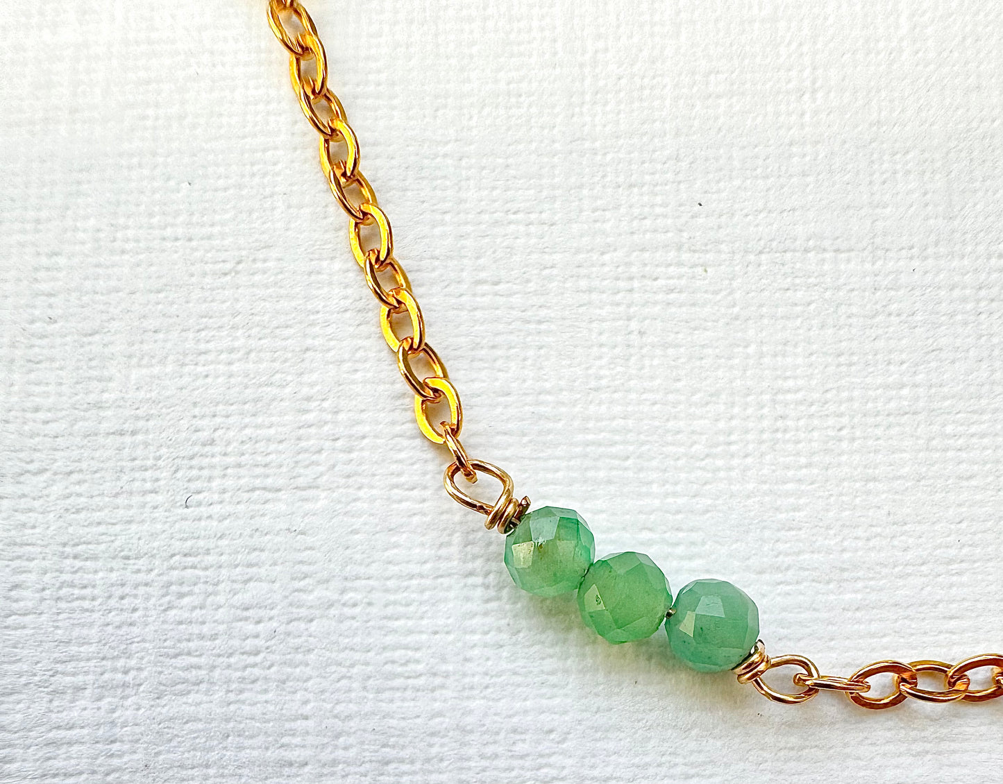 Emerald Chain Bracelet