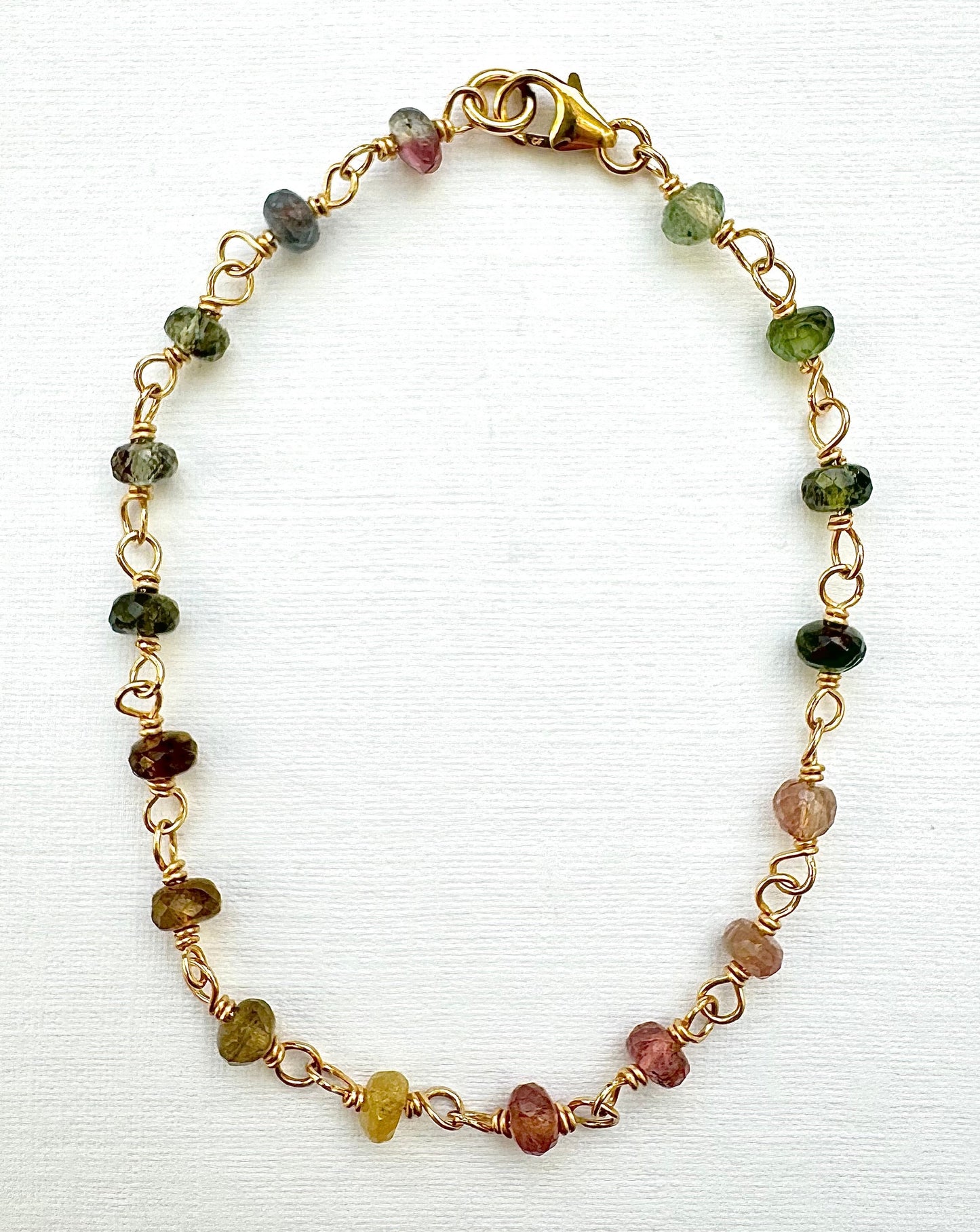 Tourmaline Wired Bracelet